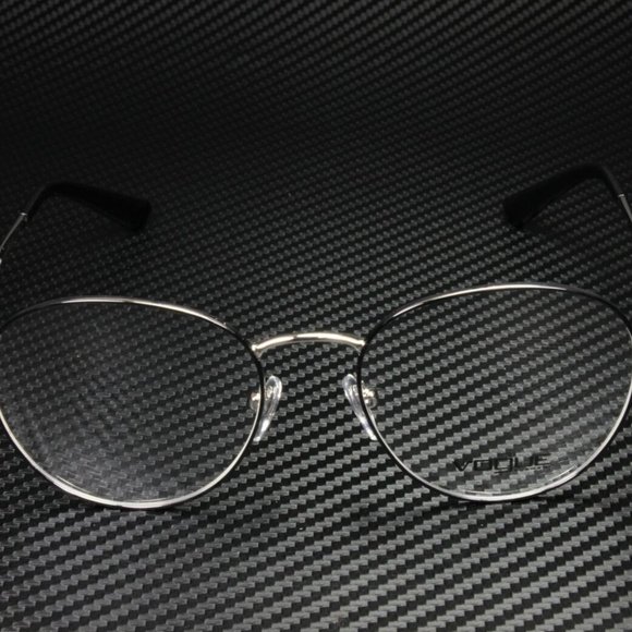 Vogue Women's Black and Silver Eyeglasses! - Picture 2 of 4